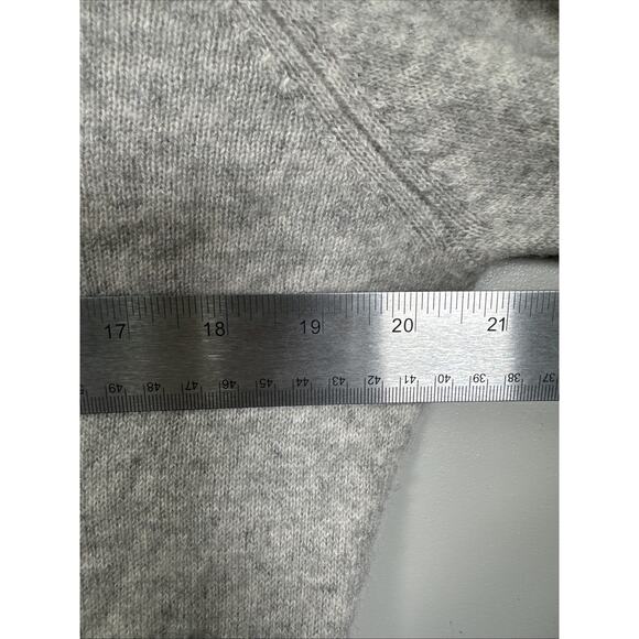 Charter Club Luxury‎ 100% Cashmere Turtleneck Sweater Womens XL Gray Heather - Picture 6 of 7